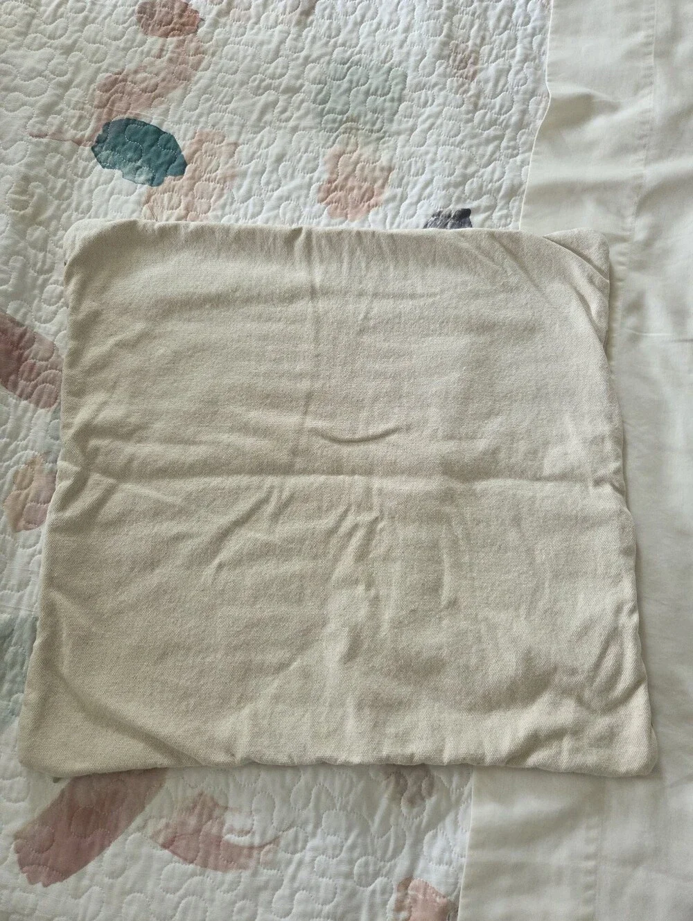 Crochet Linen Pillow Cover 20x20 | West Elm